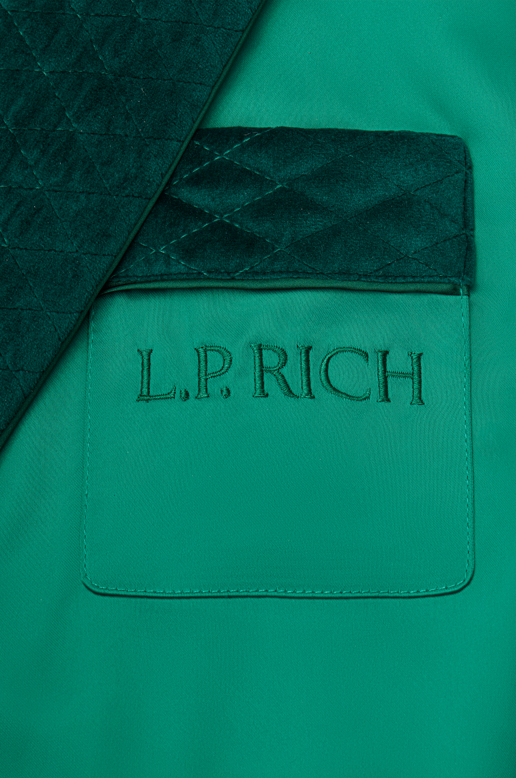 Viridian Smoking Jacket