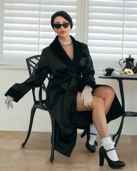 Obsidian Smoking Jacket